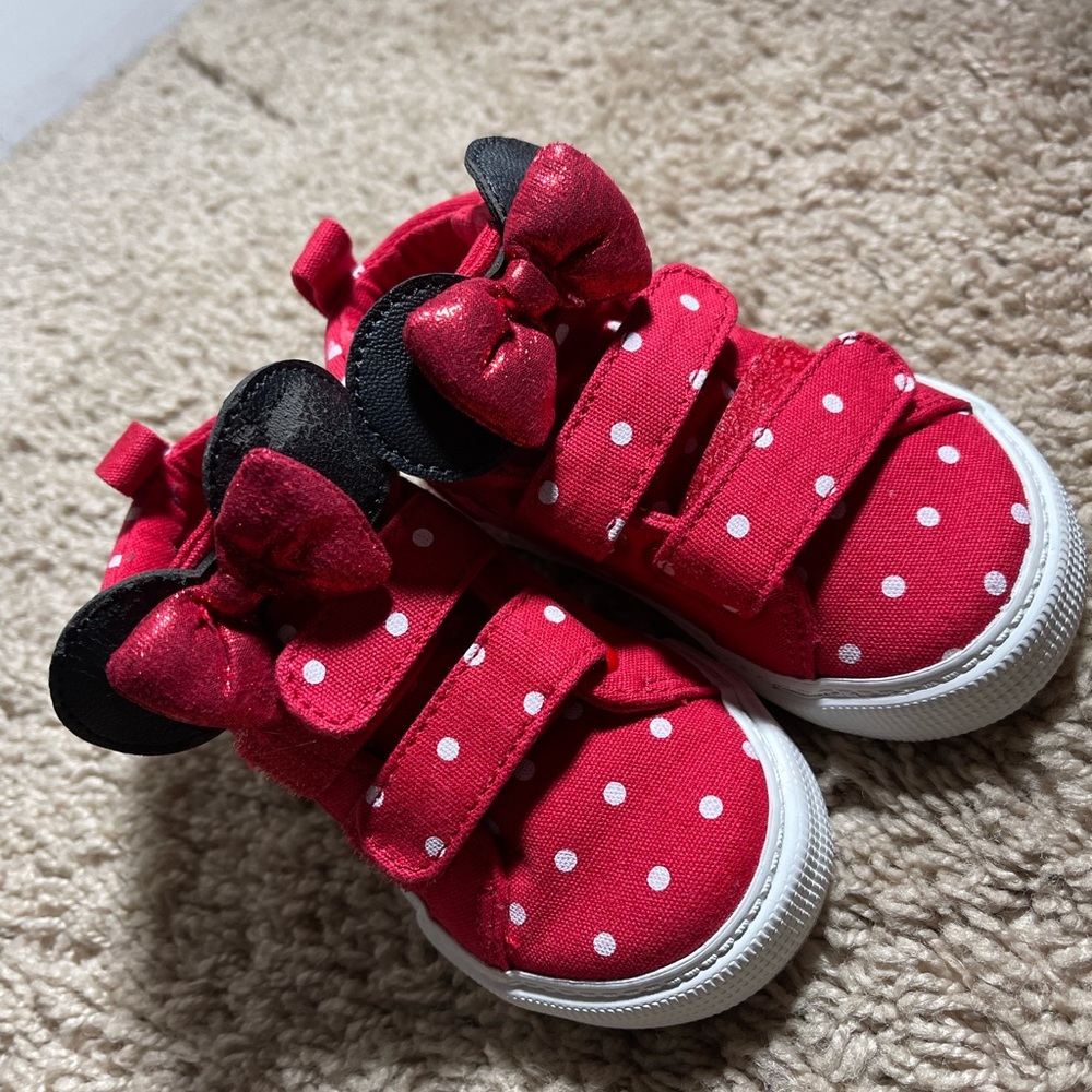 Disney Minnie Mouse Baby Girl Shoes